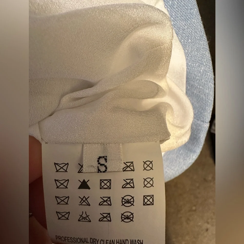 Balmain Inspired Jacket with Large Gold Buttons Size XS - Picture 3 of 4